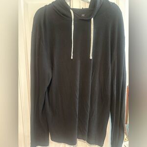 Zyia Women’s Black Hoodie Sweater